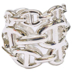 Hermes Polished Chaine D'ancre GM 51 No 11 Ring