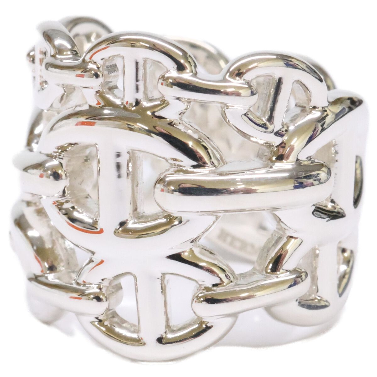 Hermes Polished Chaine D'ancre GM 51 No 11 Ring — view 2