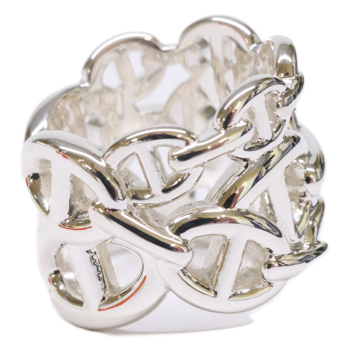 Hermes Polished Chaine D'ancre GM 51 No 11 Ring — view 4