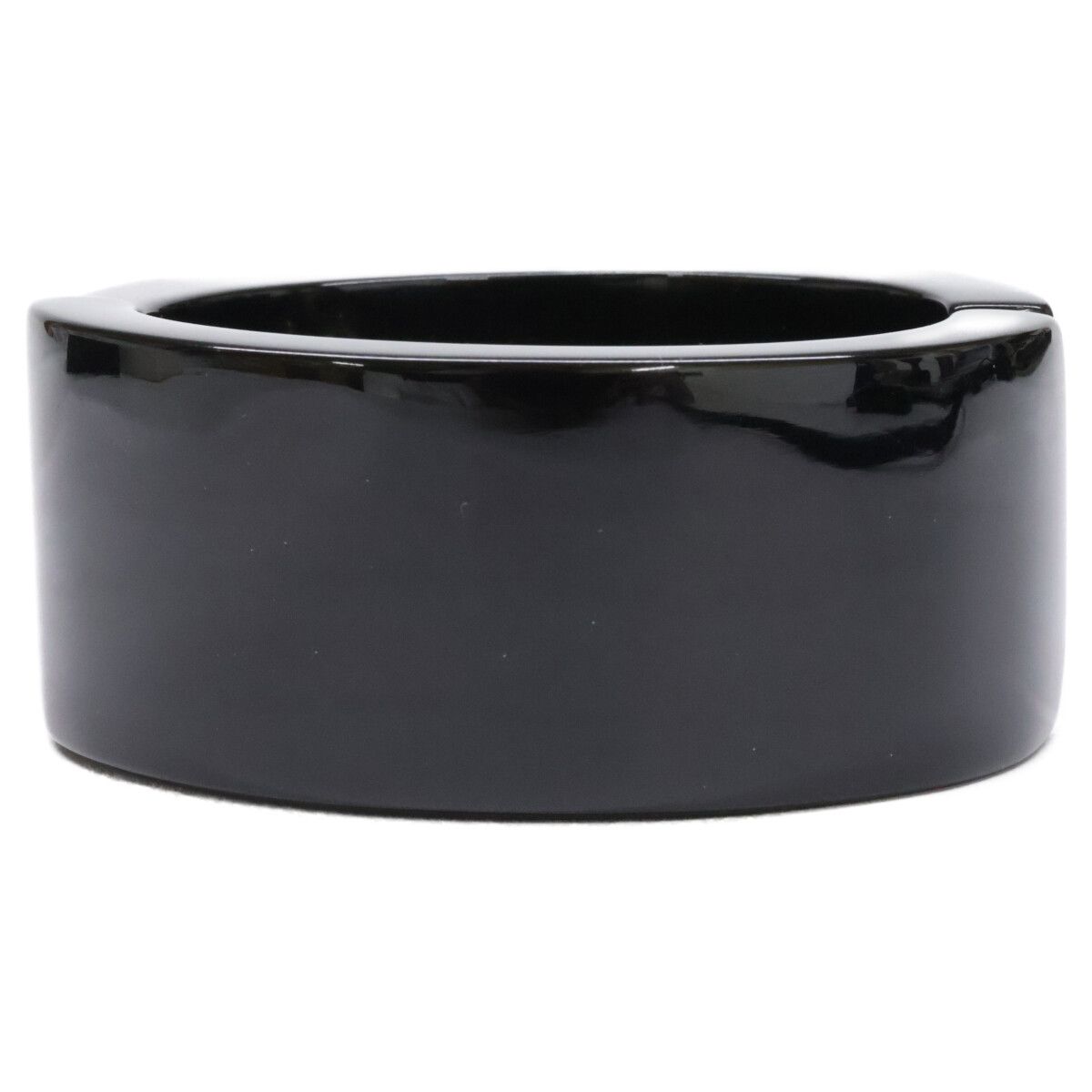 Chanel 09c Resin Hingerd CC Logo Bracelet — view 4