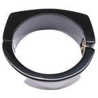 Chanel 09c Resin Hingerd CC Logo Bracelet — view 6