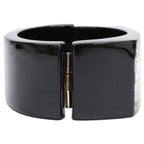 Chanel 09c Resin Hingerd CC Logo Bracelet — view 5