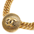 Chanel Vintage CC Logo Chain Choker Necklace — view 2
