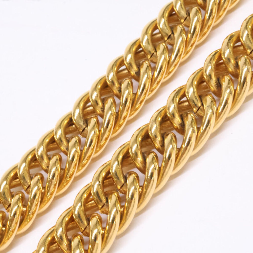 Chanel Vintage CC Logo Chain Choker Necklace — view 6