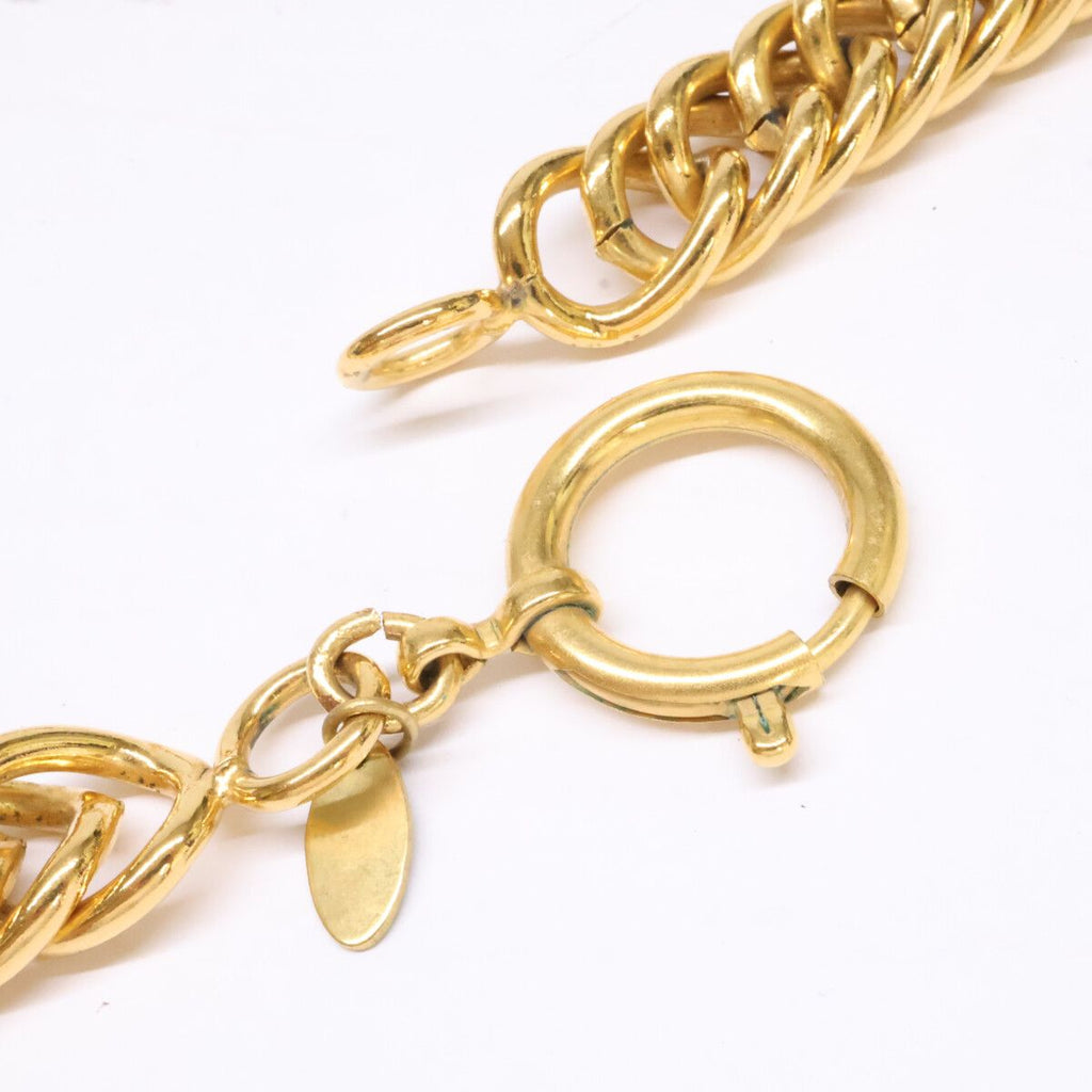 Chanel Vintage CC Logo Chain Choker Necklace — view 7