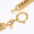 Chanel Vintage CC Logo Chain Choker Necklace — view 7