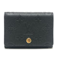 Louis Vuitton Card Case Business Holder Monogram Empreinte Leather Black
