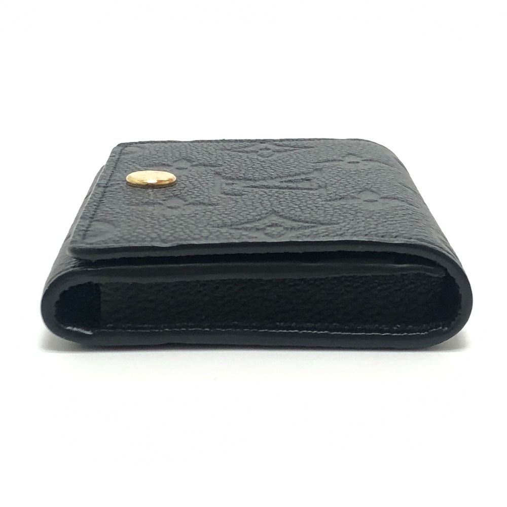 Louis Vuitton Card Case Business Holder Monogram Empreinte Leather Black — view 4