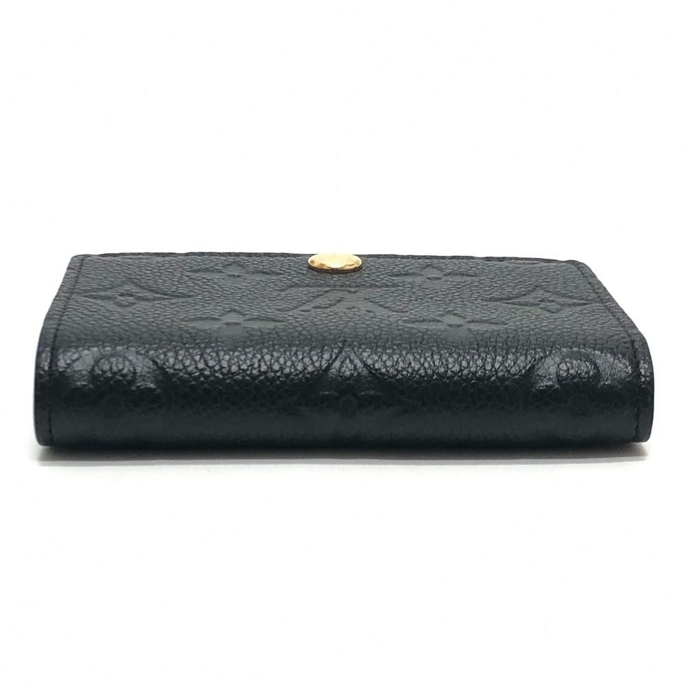 Louis Vuitton Card Case Business Holder Monogram Empreinte Leather Black — view 6