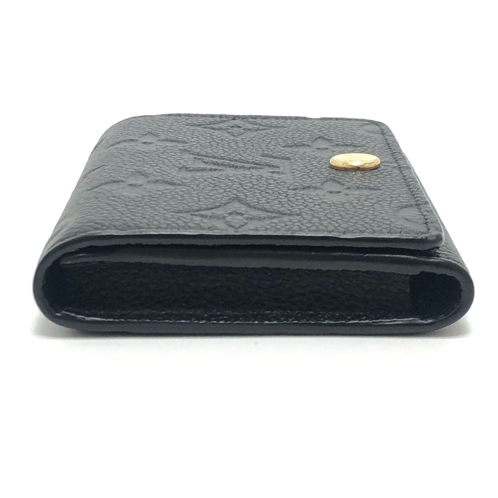 Louis Vuitton Card Case Business Holder Monogram Empreinte Leather Black — view 3