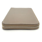 Hermes Wallet Azap Long Silk in Veau Etoupe Brown — view 3