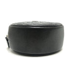 Chanel Shoulder Bag Camellia CC Logo Unknown Leather Gray — view 5