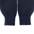 Hermes Dragon M Navy Wool Polyurethane Knit Cardigan — view 7