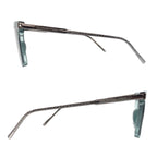 Louis Vuitton LV Rise Square Green Silver Acetate Metal 56 15 Sunglasses Eyewear — view 5