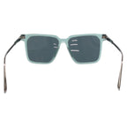 Louis Vuitton LV Rise Square Green Silver Acetate Metal 56 15 Sunglasses Eyewear — view 3