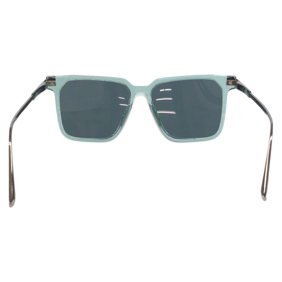 Louis Vuitton LV Rise Square Green Silver Acetate Metal 56 15 Sunglasses Eyewear — view 3