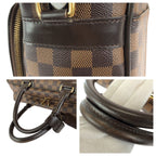 Louis Vuitton Damier Ebene Icare 2-Way Brown Gold Leather Business — view 6