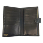 Chanel CC Logo Black Leather Wallet — view 4