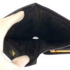 Chanel CC Logo Black Leather Wallet — view 6