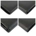 Chanel CC Logo Black Leather Wallet — view 7