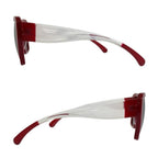 Chanel CC Logo Red Acetate C S6 Sunglasses Eyewear — view 5