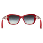 Chanel CC Logo Red Acetate C S6 Sunglasses Eyewear — view 3