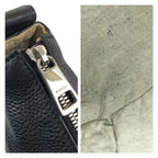 Gucci Interlocking Black Silver Leather Shoulder — view 6
