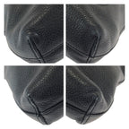 Gucci Interlocking Black Silver Leather Shoulder — view 3