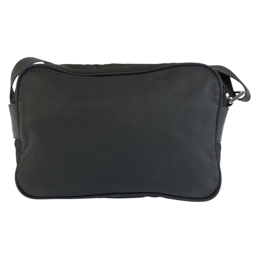 Prada Tessuto Black Nylon Shoulder Bag Pochette — view 2