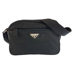 Prada Tessuto Black Nylon Shoulder Bag Pochette
