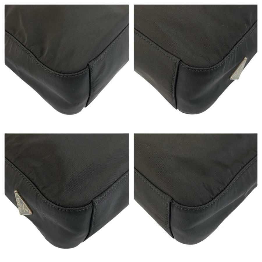 Prada Tessuto Black Nylon Shoulder — view 4