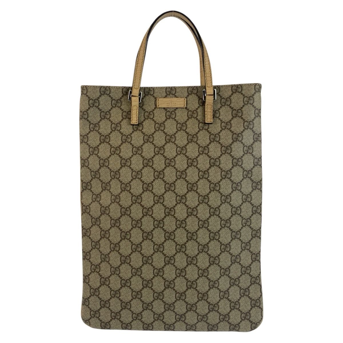 Gucci Beige GG Supreme Canvas Tote