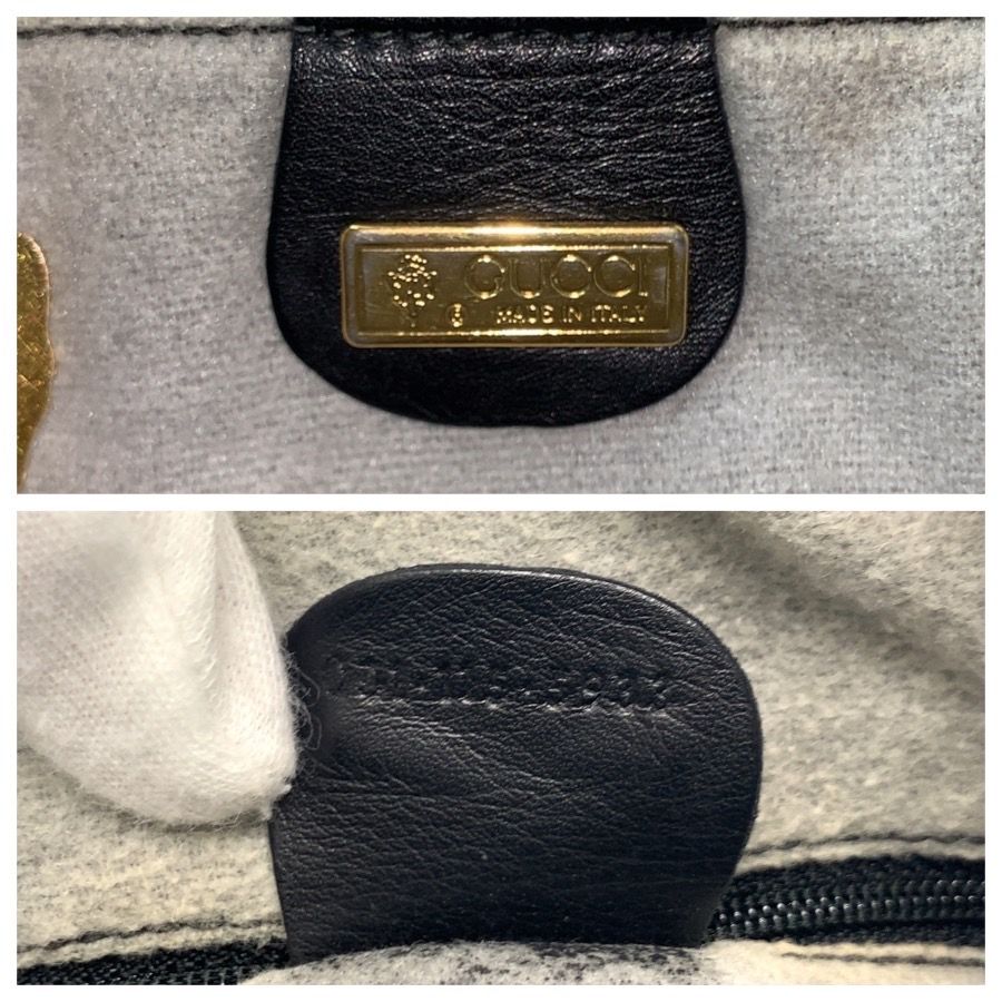 Prada Vintage Micro GG Black Supreme Canvas 001 115 Shoulder — view 3