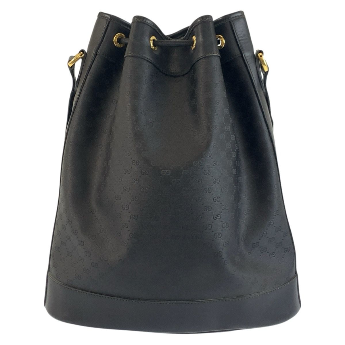 Prada Vintage Micro GG Black Supreme Canvas 001 115 Shoulder — view 2