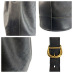 Prada Vintage Micro GG Black Supreme Canvas 001 115 Shoulder — view 6