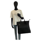 Gucci Black Silver Nylon 019 Tote Shoulder Bag 2-Way — view 6