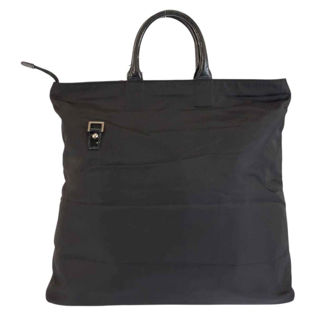 Gucci Black Silver Nylon 019 Tote Shoulder Bag 2-Way — view 2