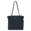 Prada Tessuto Black Silver Nylon Shoulder