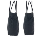 Prada Tessuto Black Silver Nylon Shoulder — view 8