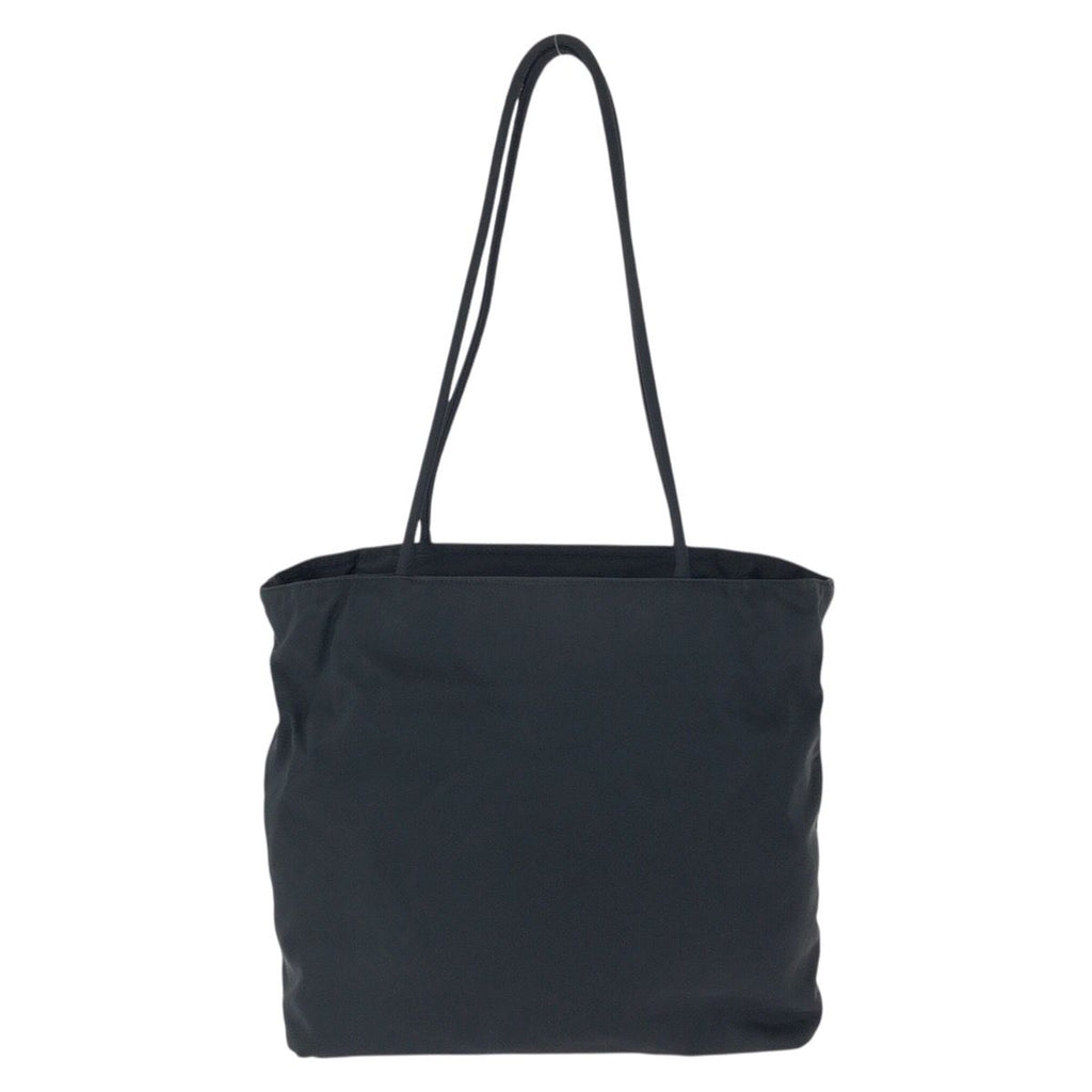 Prada Tessuto Black Silver Nylon Shoulder — view 2