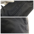 Prada Tessuto Black Silver Nylon Shoulder — view 6