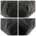 Prada Tessuto Black Silver Nylon Shoulder — view 3