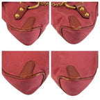 Gucci Horsebit Pink Gold GG Canvas Leather Shoulder — view 4