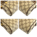 Gucci Vintage Sherry Line GG Supreme Canvas Shoulder Bag Pochette — view 4