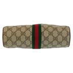 Gucci Vintage Sherry Line GG Supreme Canvas Shoulder Bag Pochette — view 9