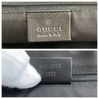 Gucci Black Gold GG Canvas Leather 002 Tote Shoulder — view 3