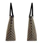 Gucci Black Gold GG Canvas Leather 002 Tote Shoulder — view 7
