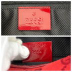Gucci Red Gold GG Canvas Enamel 001 Hobo Shoulder — view 3