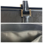 Gucci GG Pattern Black Nylon Boston — view 5