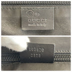 Gucci GG Pattern Black Nylon Boston — view 3